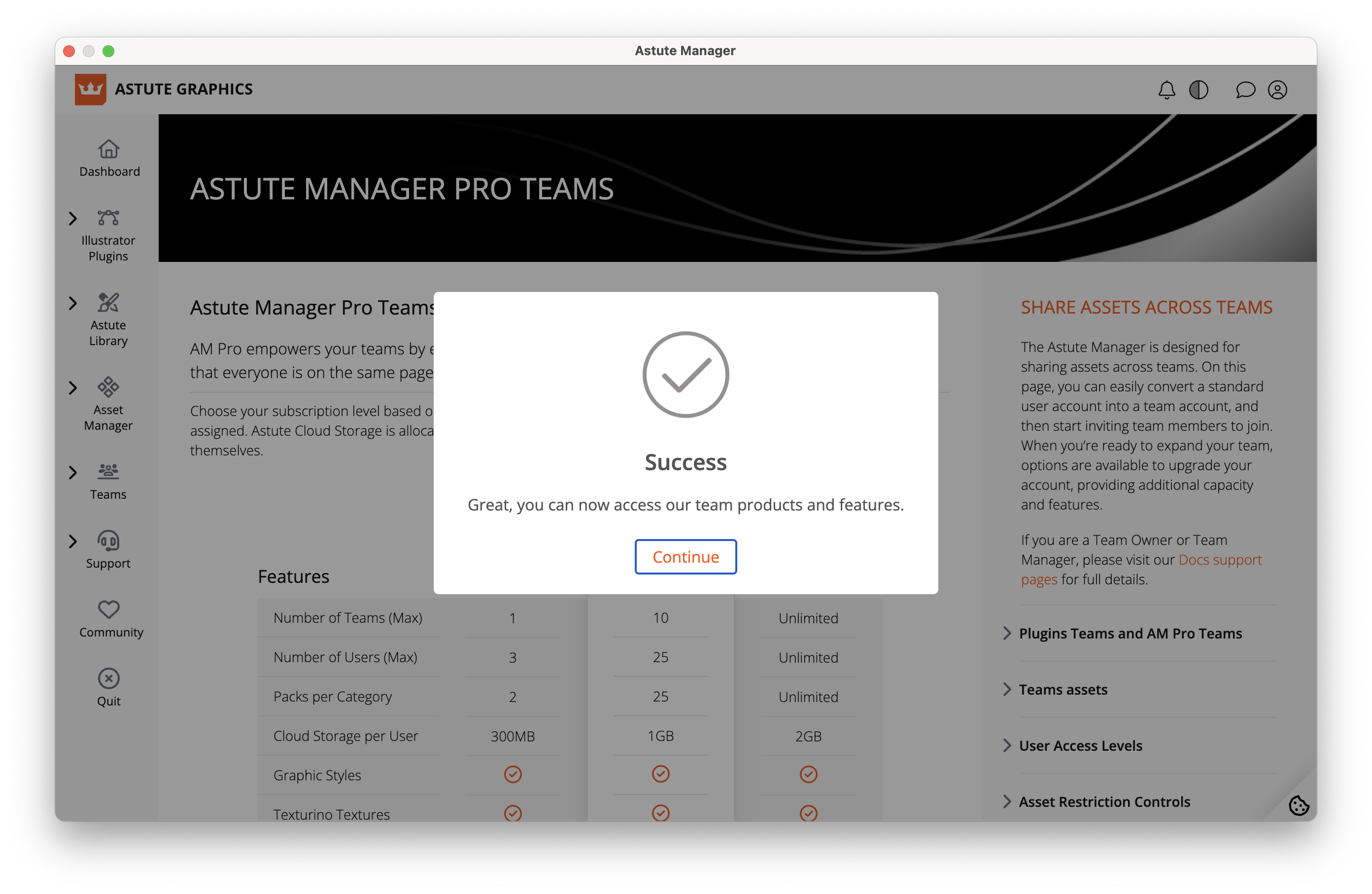 AM Pro Teams - Registered confirmation
