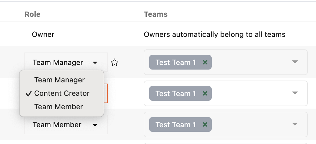 AM Pro Teams - Promoting a Team Member to Content Creator