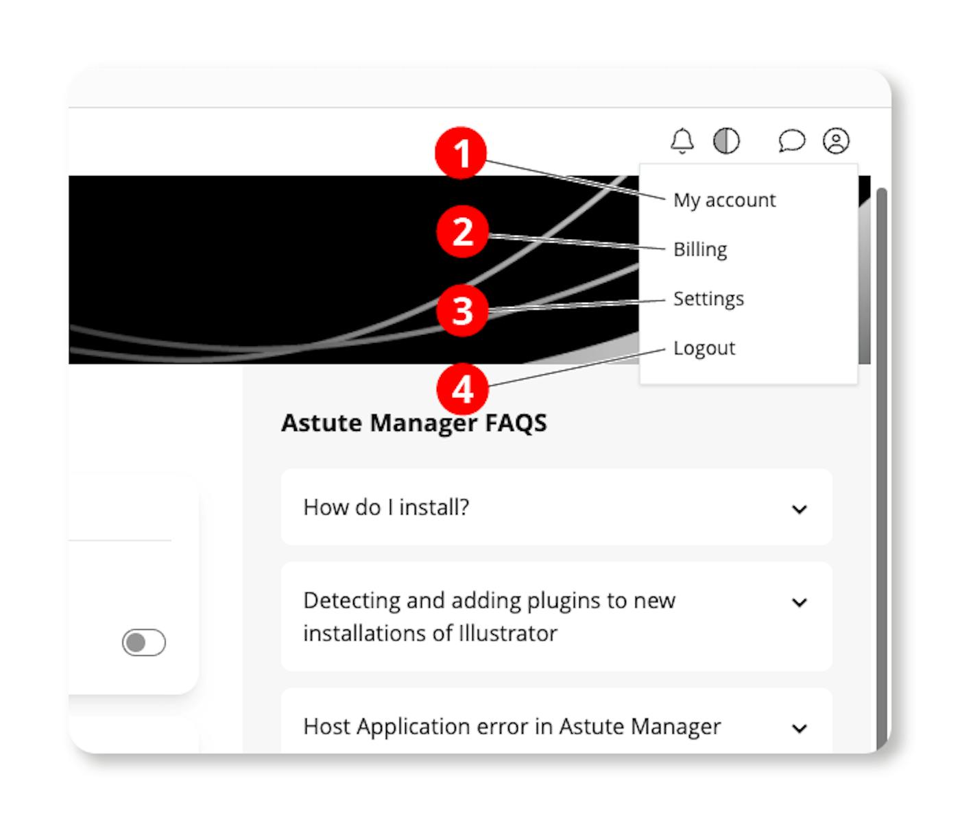 Avatar Menu