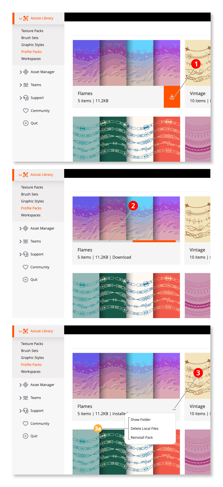 Astute Manager - Profile Packs