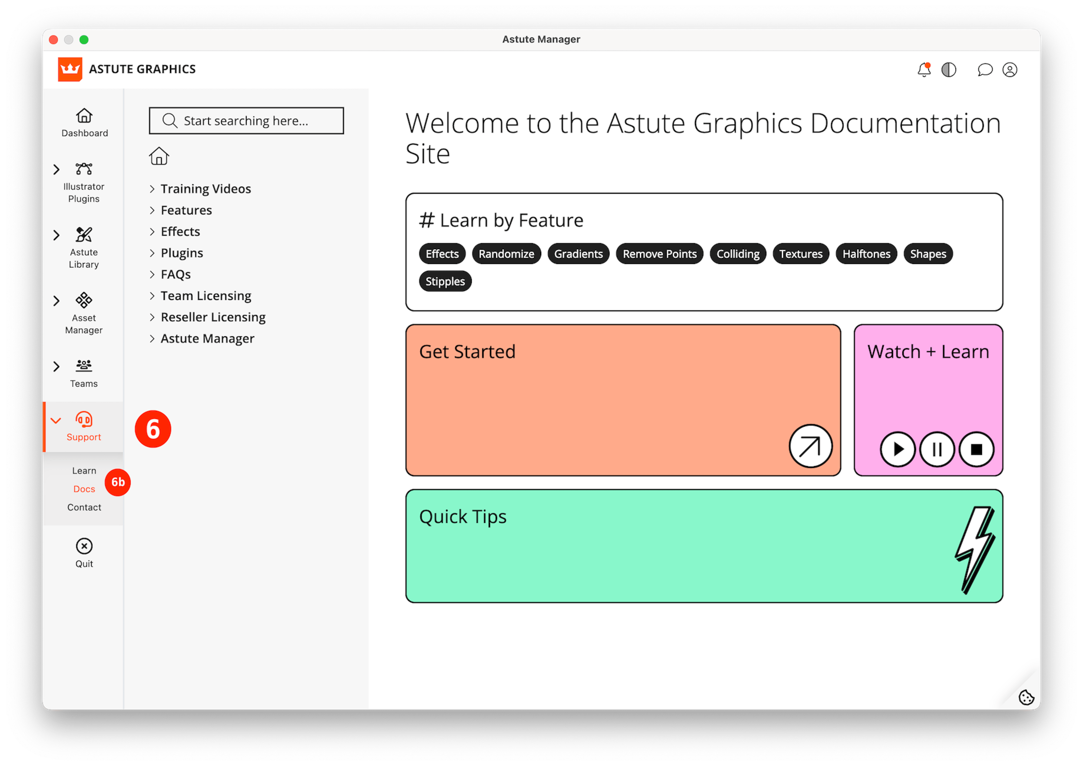 The Astute Manager | Astute Graphics Documentation