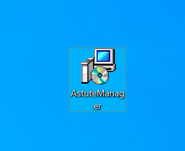 Open Downloaded Astute Manager.msi