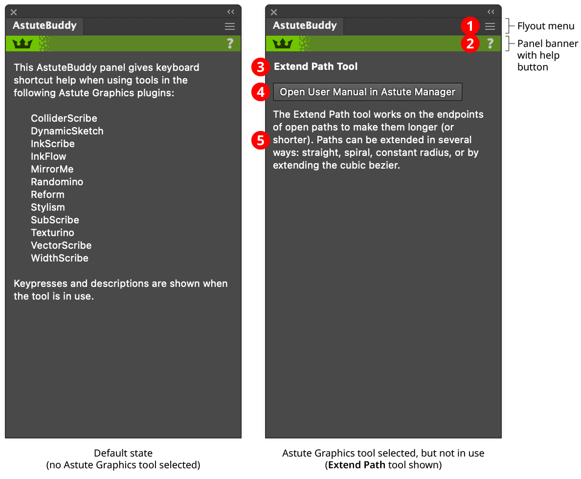 AstuteBuddy Panel