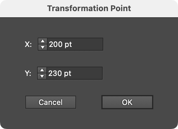 Inflate Deflate Transformation Point Numeric Specification