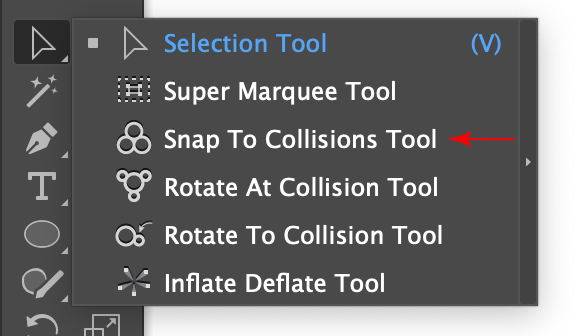 Snap to Collisions Tool Location