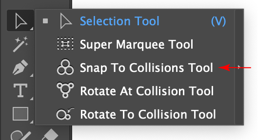 Snap to Collisions Tool Location