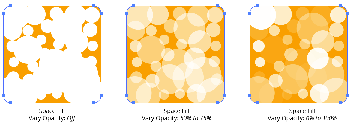 Space Fill Very Opacity Example