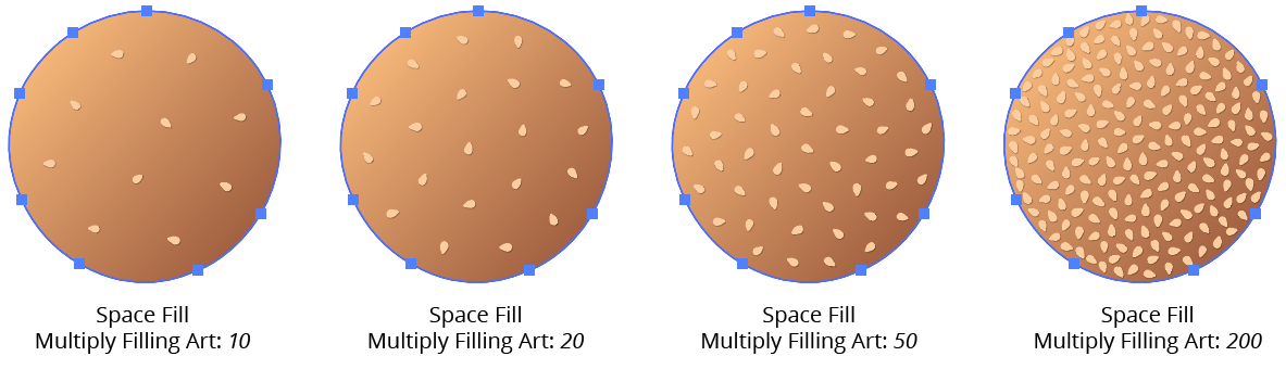 Space Fill Multiply Example