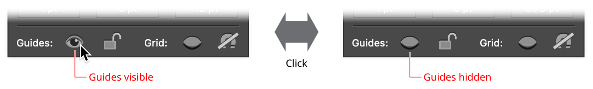 DirectPrefs Guide Visibility Icon