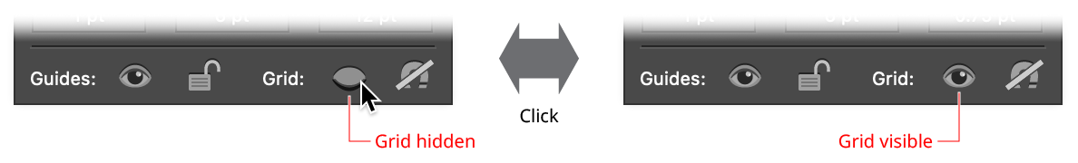 DirectPrefs Grid Visibility Icon