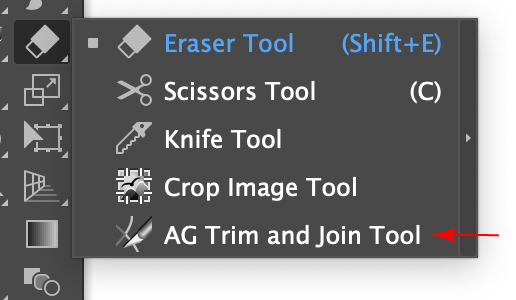 AG Trim and Join Tool Location