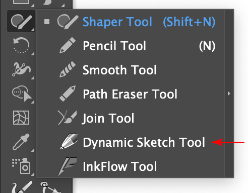 Dynamic Sketch Tool Location
