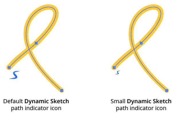 Dynamic Sketch Path Indicators