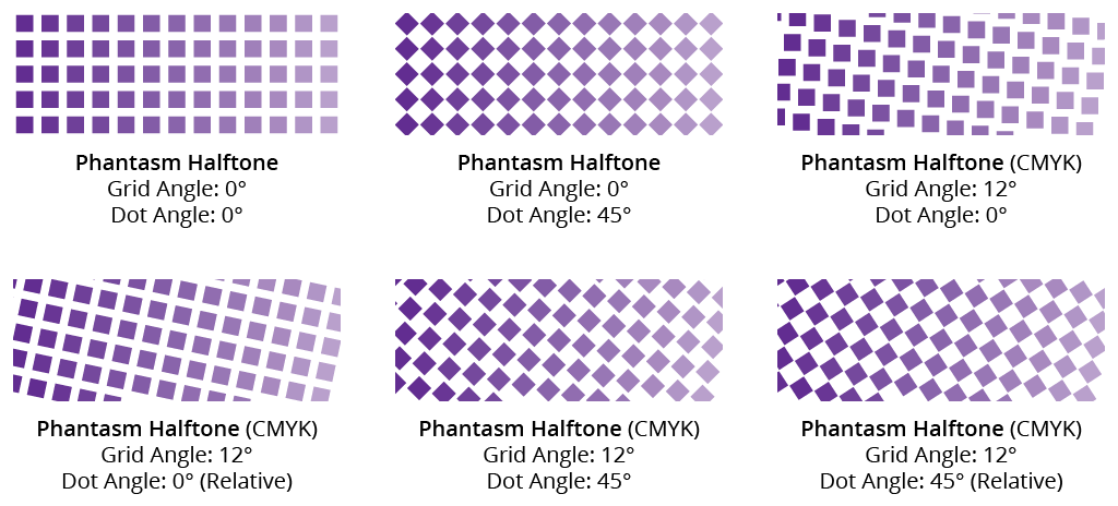 Phantasm Halftone Dot Angle