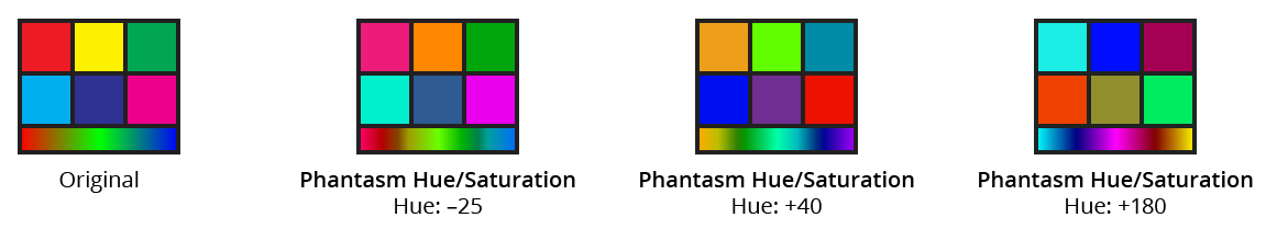 Phantasm Hue Examples