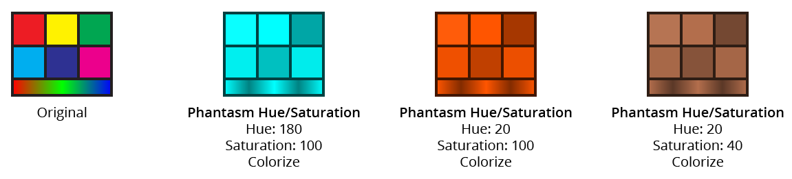 Phantasm HLS with Colorize Examples