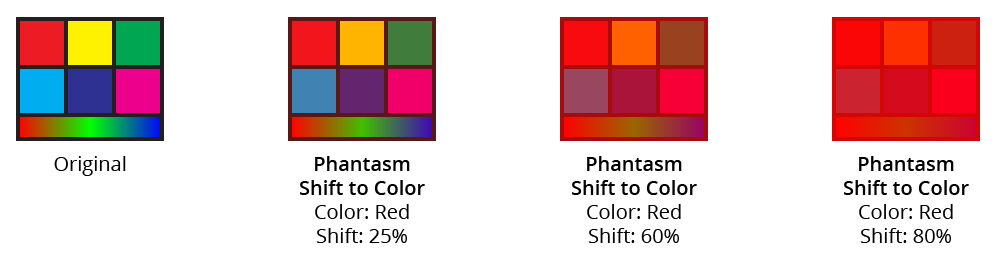 Phantasm Shift to Color Example