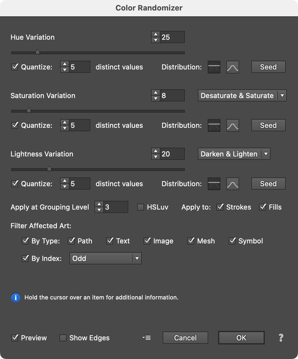 Color Randomizer Location