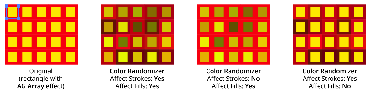 Color Randomizer Apply to Strokes/Fills