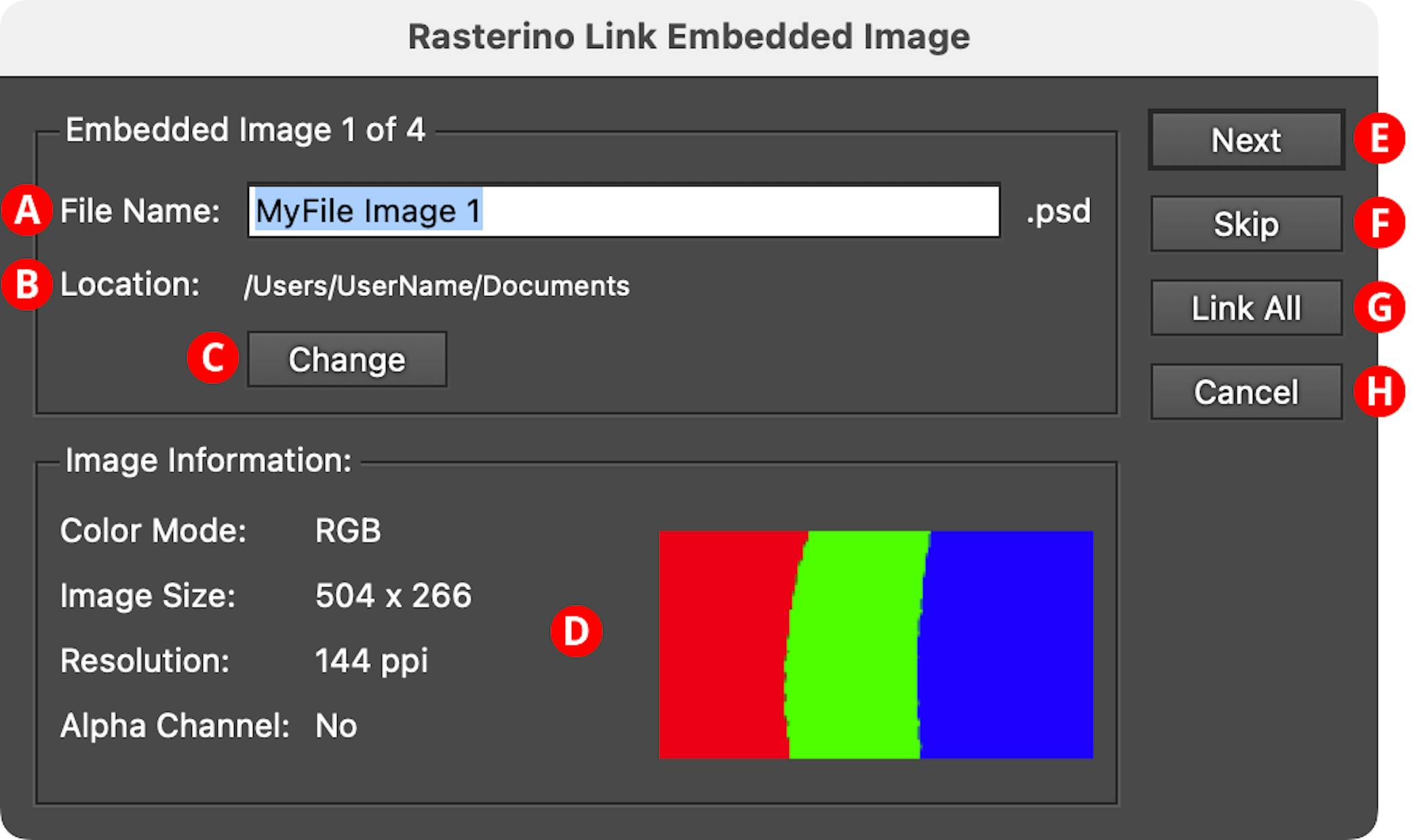Rasterino Panel | Astute Graphics Documentation