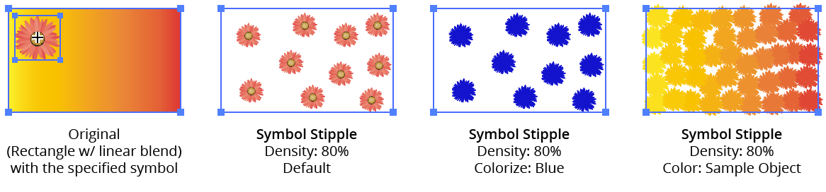Symbol Stipple Colorize Example