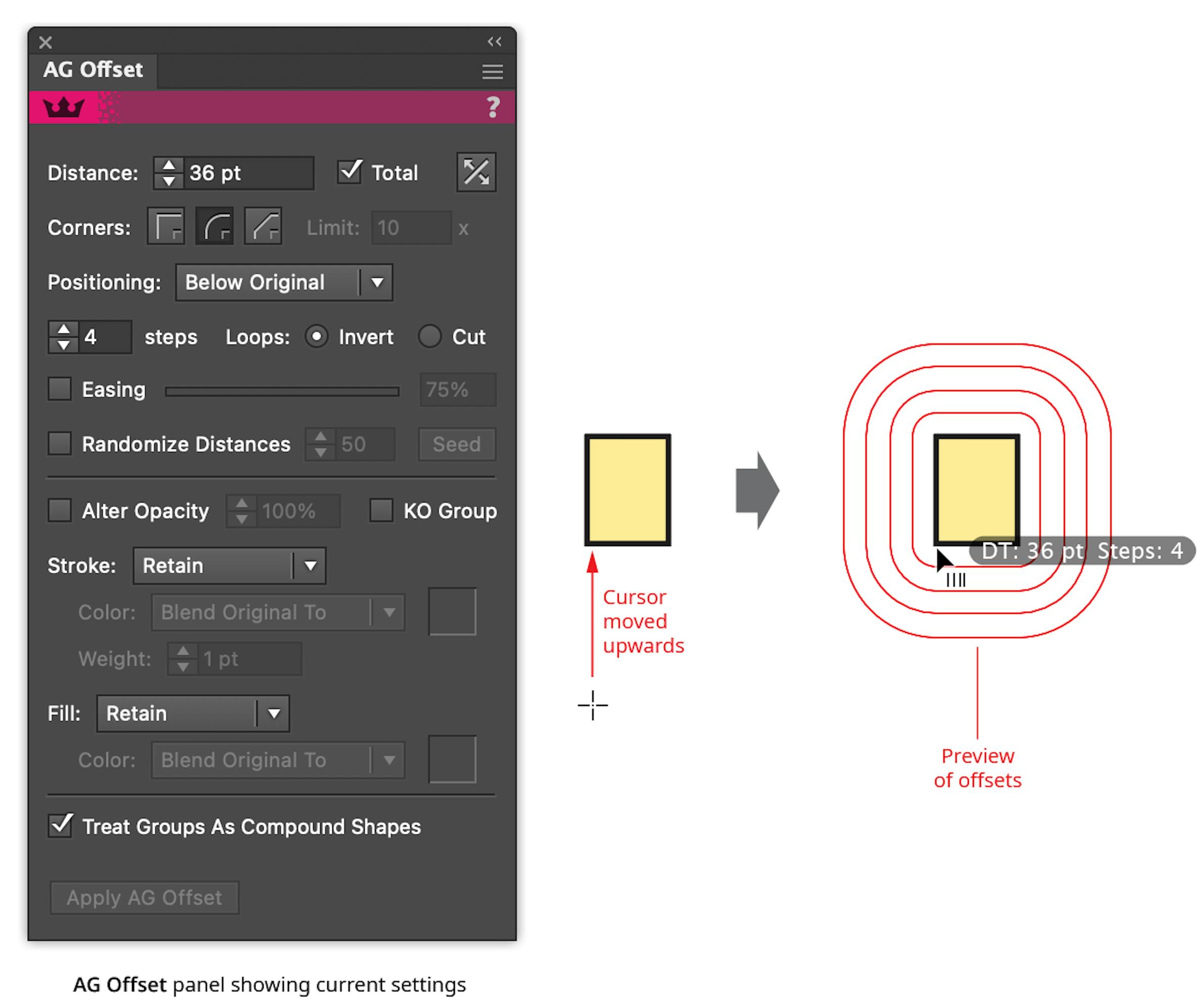 AG Offset Tool | Astute Graphics Documentation