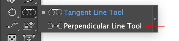 Perpendicular Line Tool Location