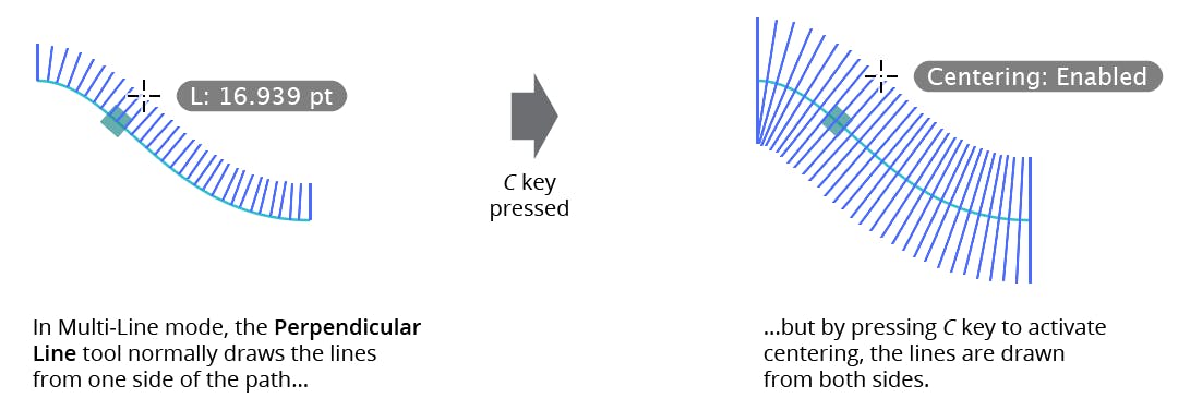 Perpendicular Line Tool | Astute Graphics Documentation