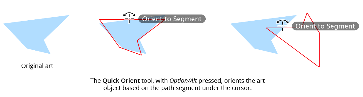 Quick Orient to Segment Example