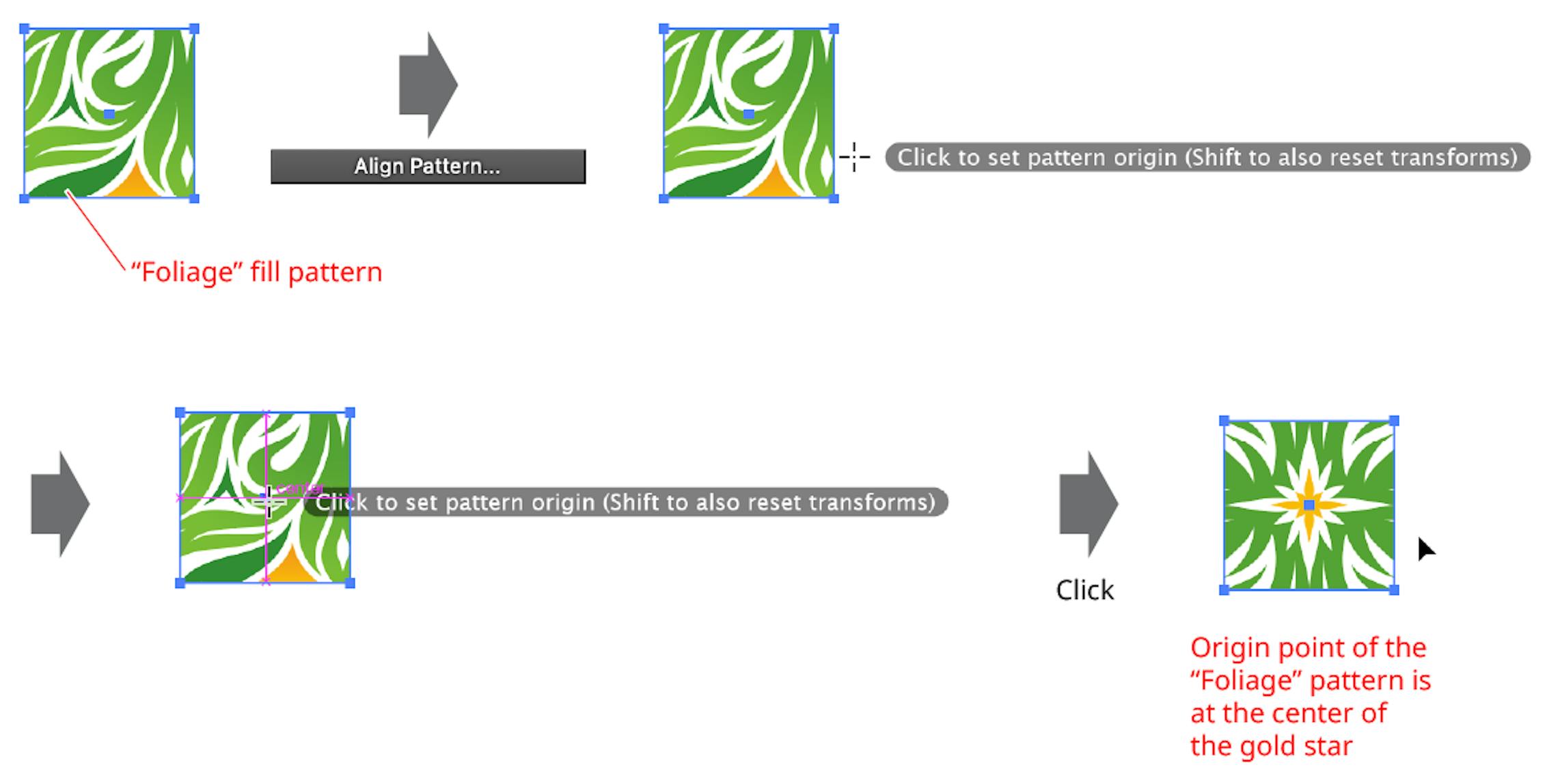 Align Pattern | Astute Graphics Documentation