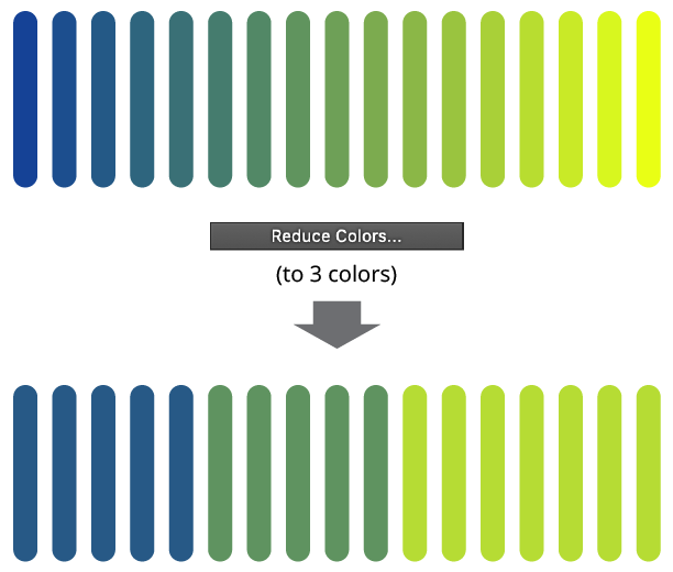 QuickOps Reduce Colors Overview