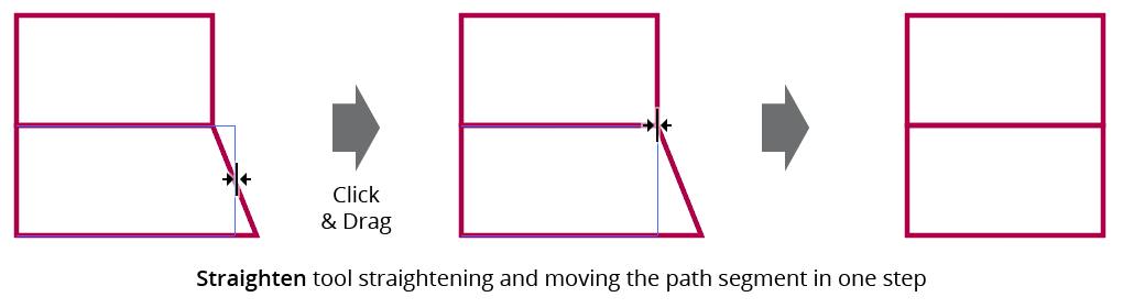 Straighten Tool | Astute Graphics Documentation
