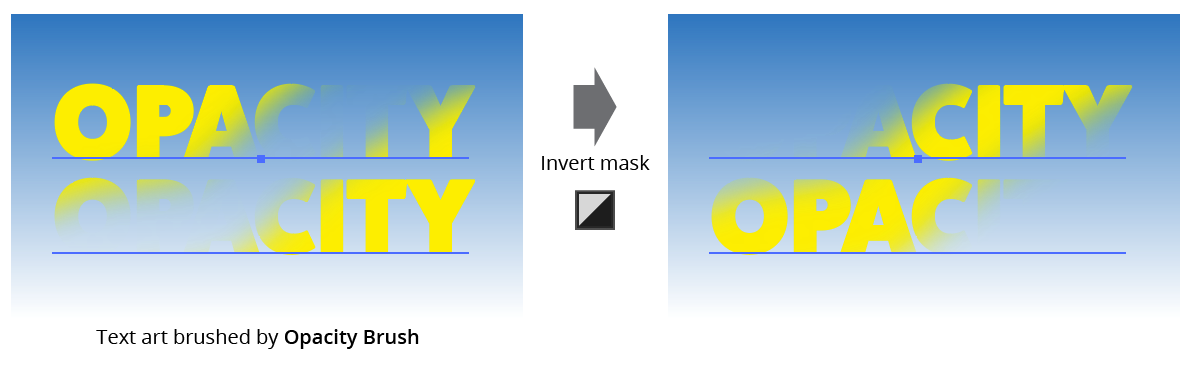 Opacity Brush Panel Invert Mask