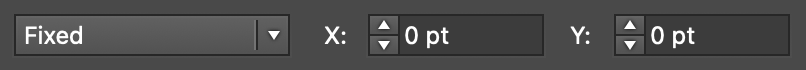 AG Transform Start End Point Fixed Controls