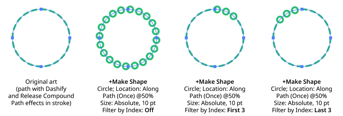 Make Shape Filter By Index - First, Last