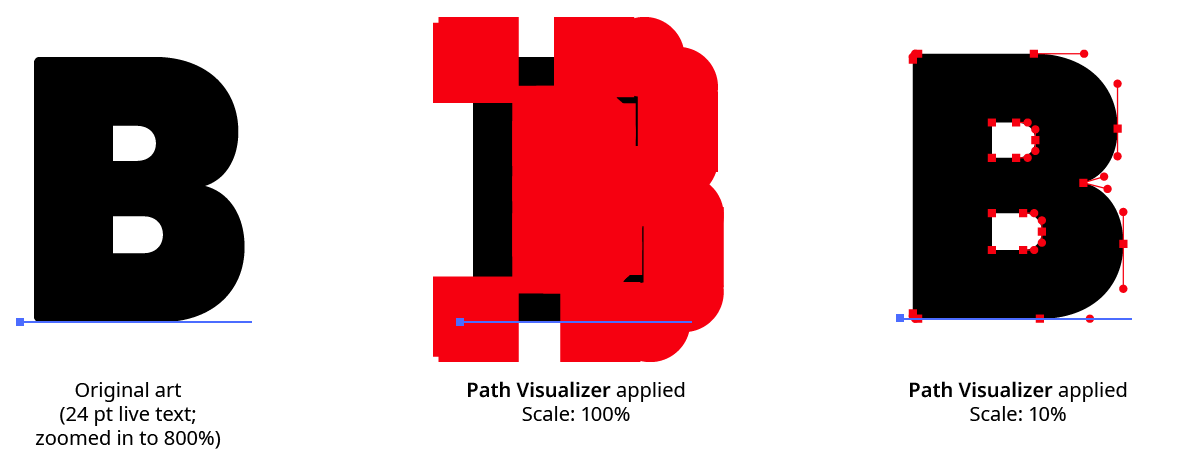 AG Utilities Live Effects - Path Visualizer Scale Example