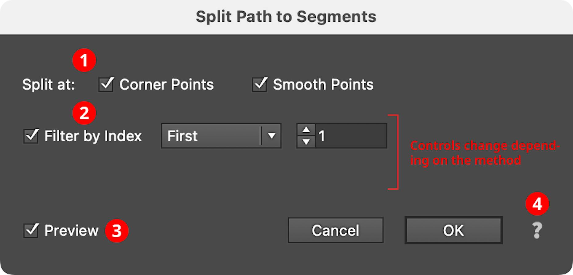 Split Path to Segments Live Effect | Astute Graphics Documentation
