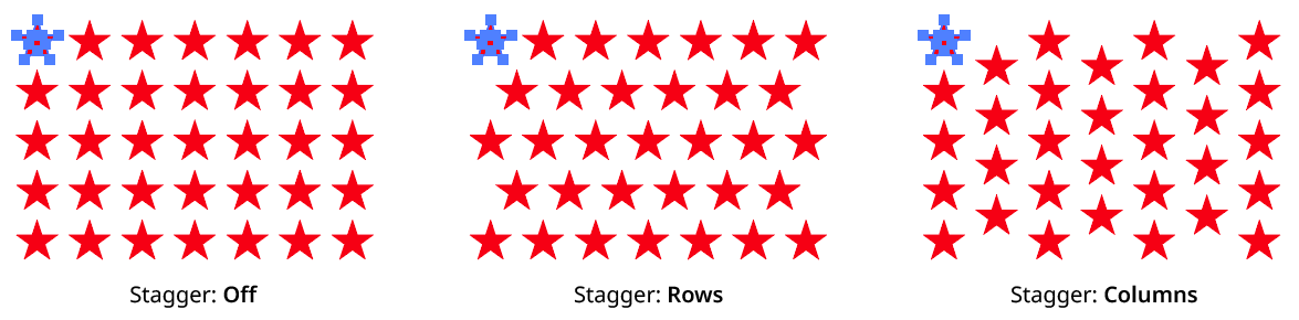 AG Array Stagger