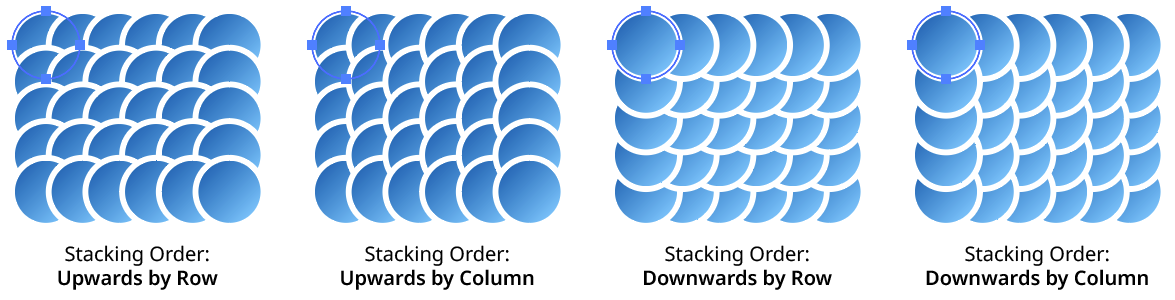 AG Array Stacking Order