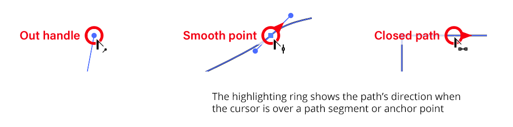PathScribe Point Handles snapping rings