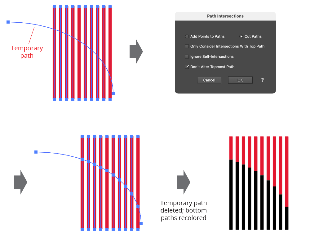 Path Intersections Example