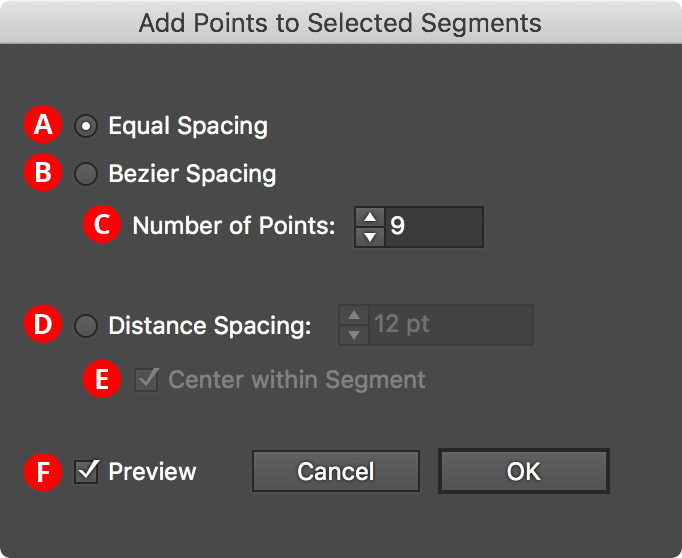 PathScribe Add points to selected segments