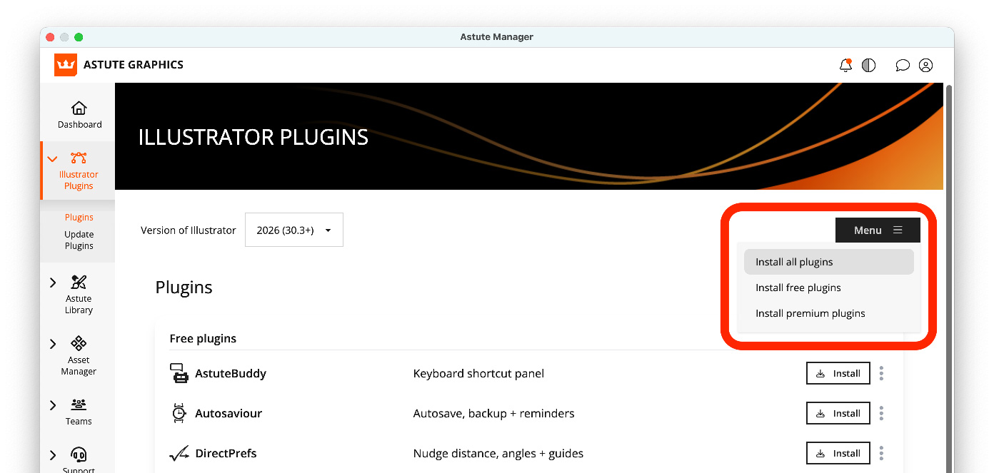Updating to Illustrator 2026.3 (30.3) - Step 4
